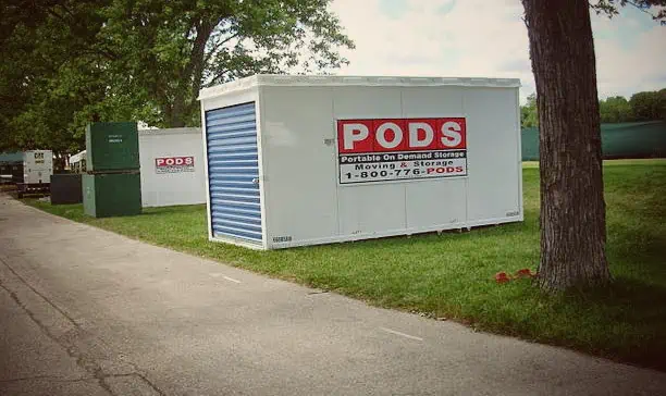 Picture of a PODS Moving Container