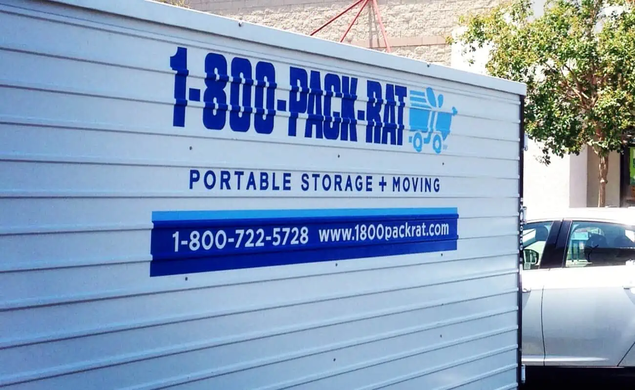 1-800-PACK-RAT Container Picture