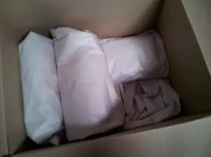 Photo of a Packed Moving Box