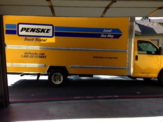 Photo of My Penske Moving Truck
