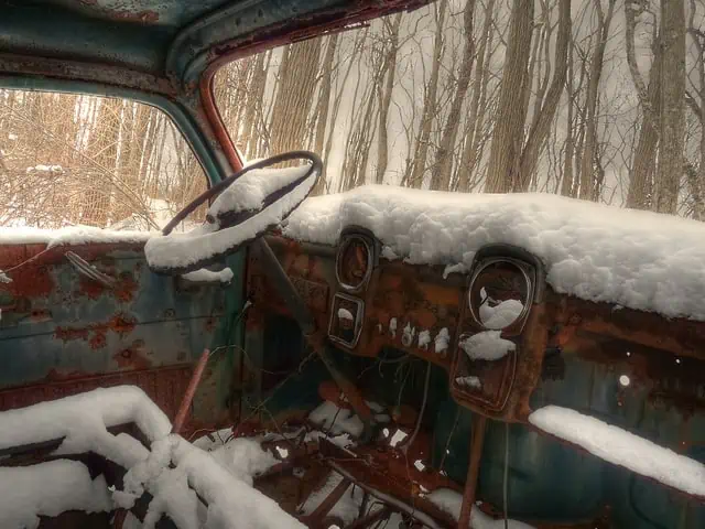 Old Man Winter's Truck