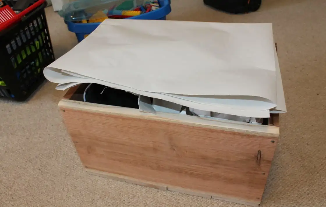Packing a Wooden Toy Box 3